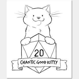 Chaotic Good Kitty Posters and Art